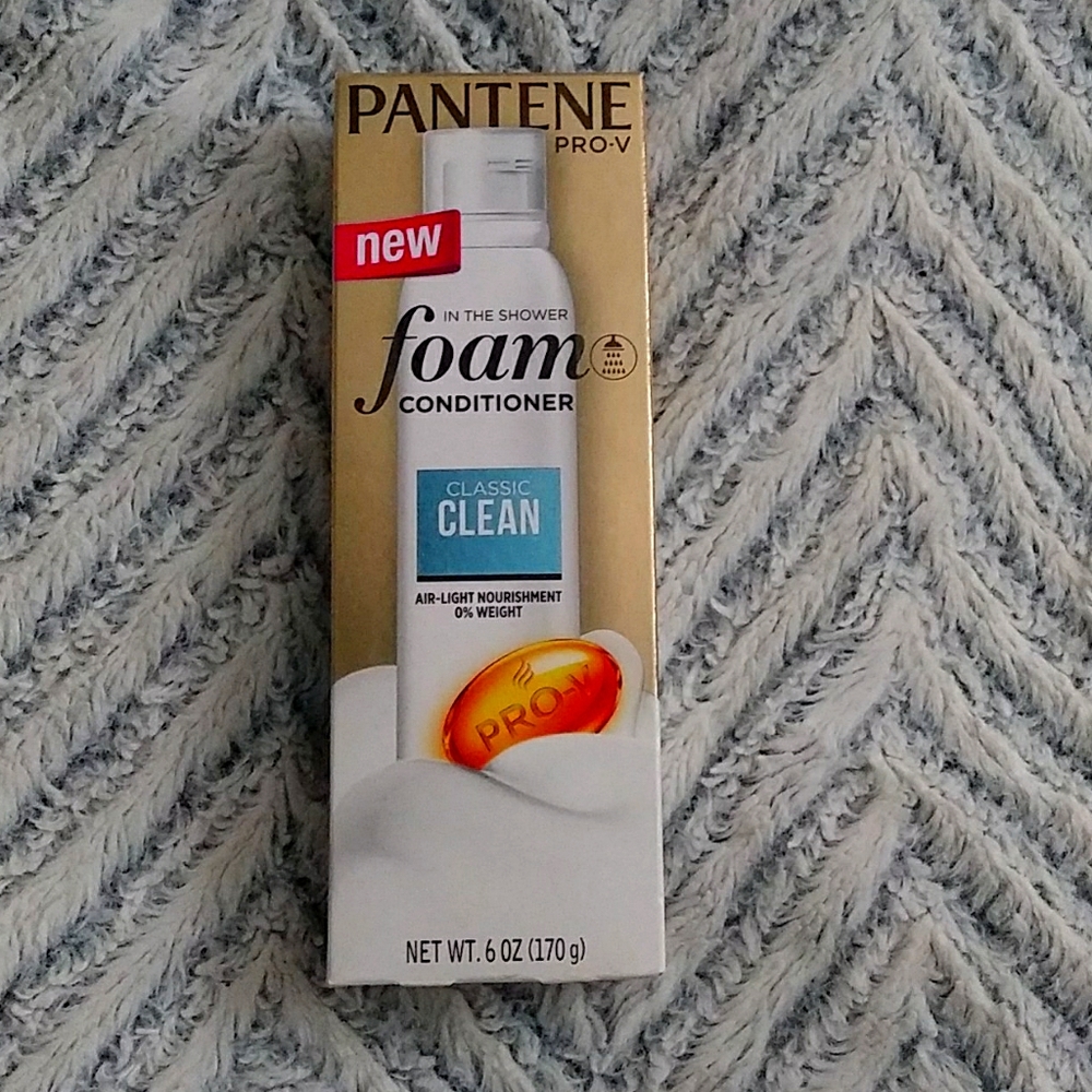 Pantene foam conditioner